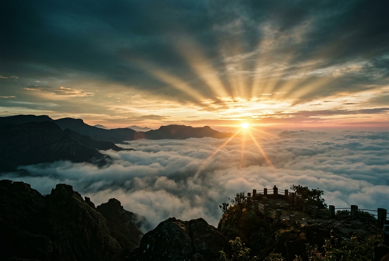 Sunrise from Wilson Point